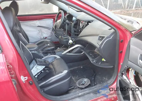 2013 Hyundai Veloster Turbo W/Black from USA, damaged, VIN KMHTC6AE0DU098815